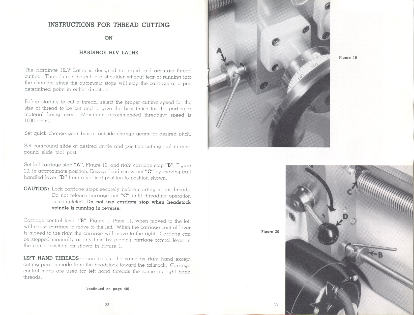 Hardinge HLV User's Manual